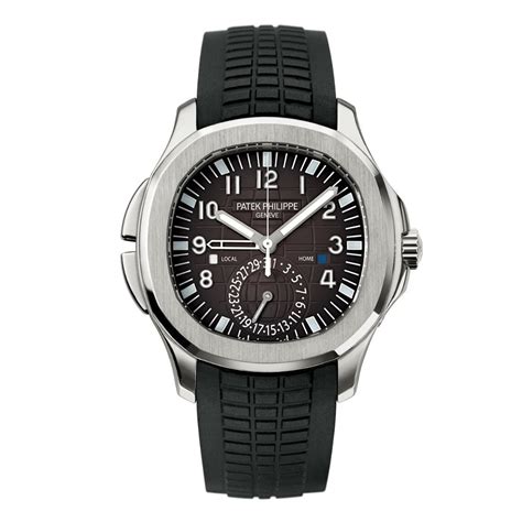 patek philippe ร น aquanaut travel time 5164a-001|patek 5164a 001 price.